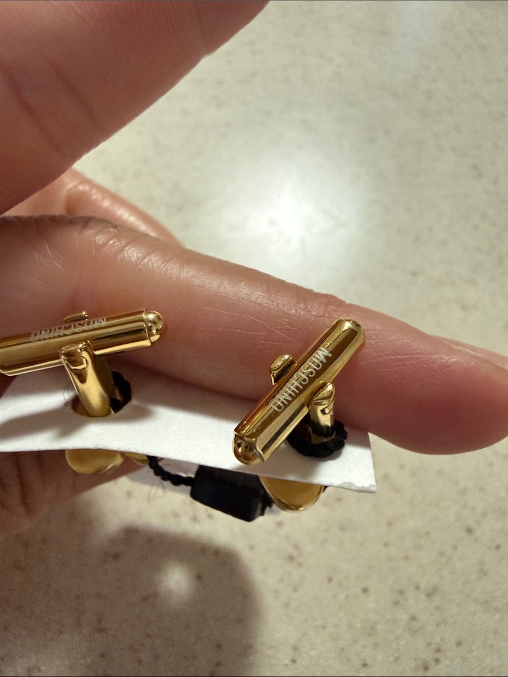 Moschino cufflinks - Picture 4 of 5